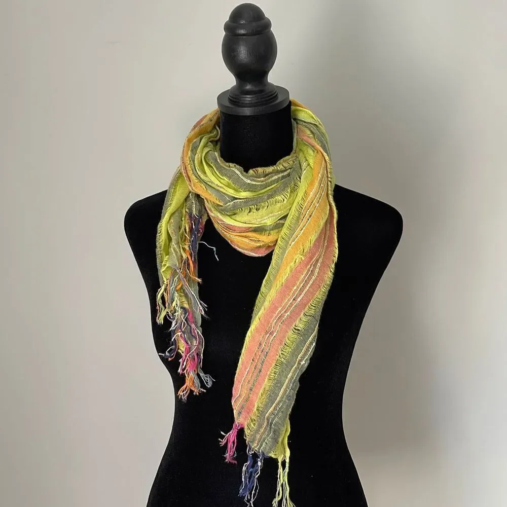 Women’s Scarf Mixed Colors Casual -75” long‎